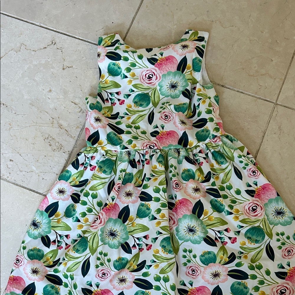 Floral Sleeveless Dress